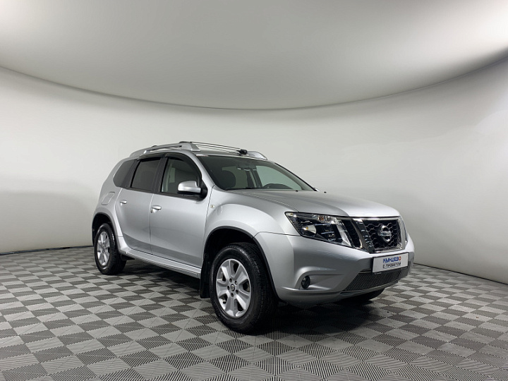 NISSAN Terrano 1.6, 2019 года, Механика, Серебристый