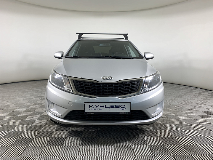 KIA Rio 1.6, 2013 года, Механика, Серебристый