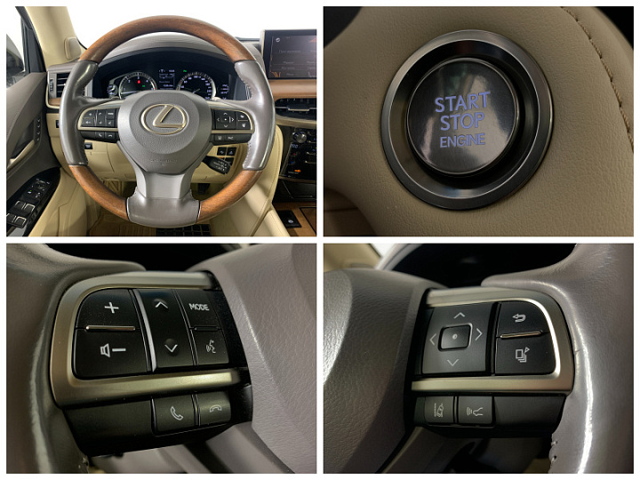 LEXUS LX 450d 4.5, 2019 года, Автоматическая, БЕЛЫЙ