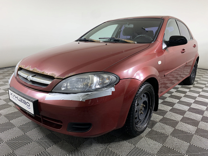 CHEVROLET Lacetti 1.4, 2007 года, Механика, ТЕМНО-БОРДОВЫЙ