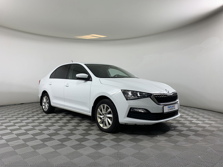 SKODA Rapid 1.6, 2021 года, Автоматическая, БЕЛЫЙ