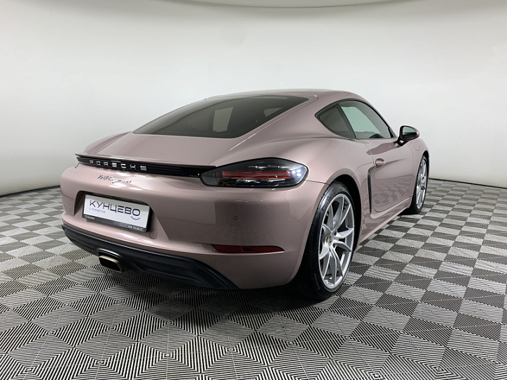 Porsche Cayman 2, 2022 года, Робот, Красный