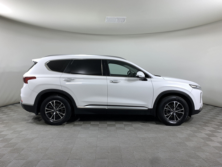 HYUNDAI Santa Fe 2.2, 2019 года, Автоматическая, БЕЛЫЙ