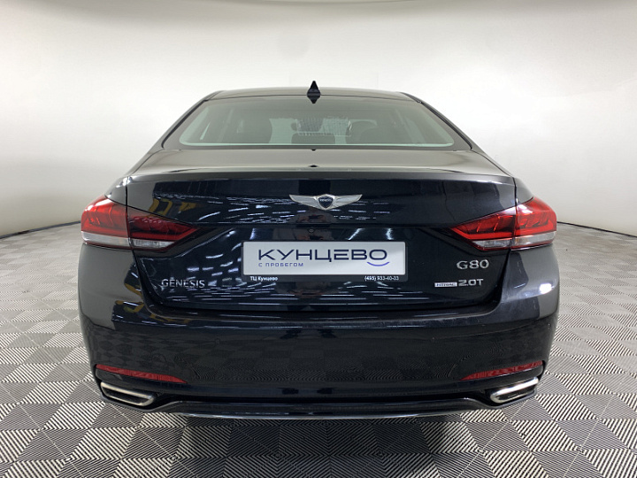 GENESIS G80 2, 2018 года, Автоматическая, ЧЕРНЫЙ