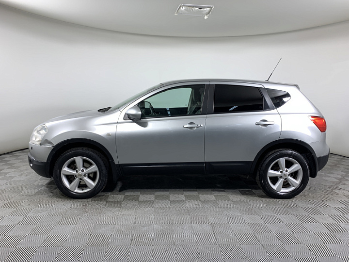 NISSAN Qashqai 2, 2007 года, Вариатор, Серебристый