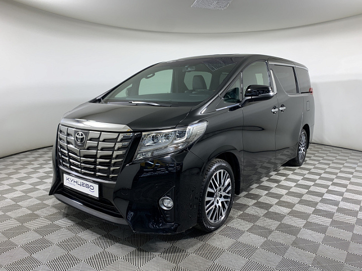 TOYOTA Alphard 3.5, 2016 года, Автоматическая, ЧЕРНЫЙ