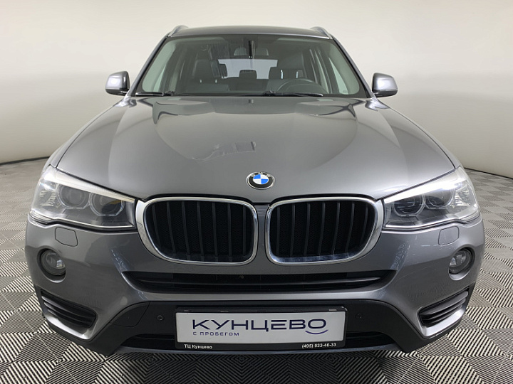 BMW X3 2, 2015 года, Автоматическая, СЕРЫЙ