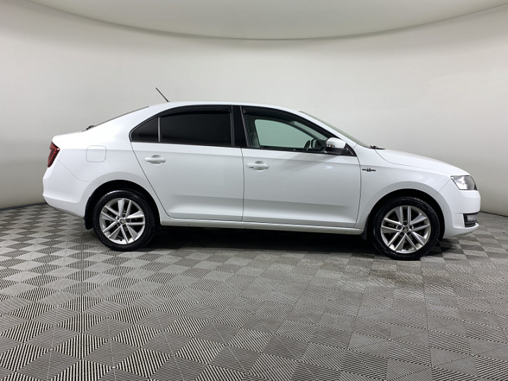 SKODA Rapid 1.4, 2019 года, Робот, БЕЛЫЙ
