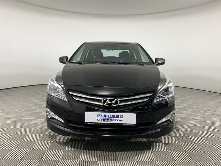 HYUNDAI Solaris 1.6, 2015 года, Автоматическая, ЧЕРНЫЙ