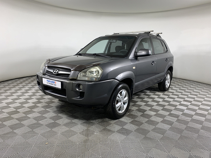 HYUNDAI Tucson 2, 2008 года, Механика, ТЕМНО-СЕРЫЙ