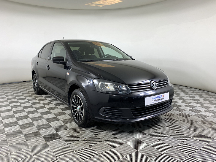 VOLKSWAGEN Polo 1.6, 2014 года, Автоматическая, ЧЕРНЫЙ