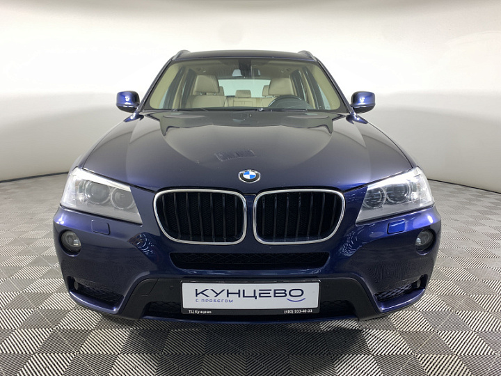 BMW X3 2, 2013 года, Автоматическая, Синий