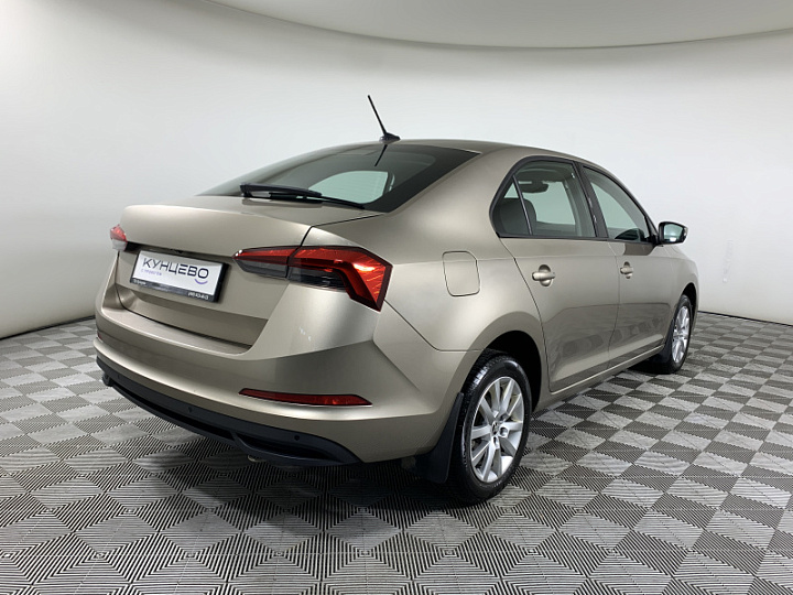 SKODA Rapid 1.6, 2020 года, Автоматическая, КОРИЧНЕВЫЙ