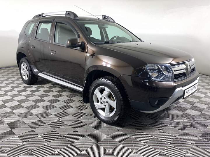 Renault Duster 1.6, 2015 года, Механика, Темно-Коричневый