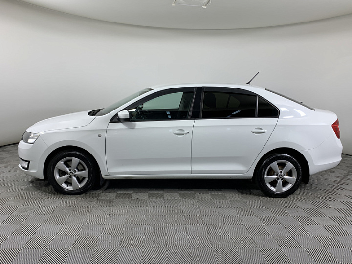 SKODA Rapid 1.6, 2015 года, Автоматическая, БЕЛЫЙ