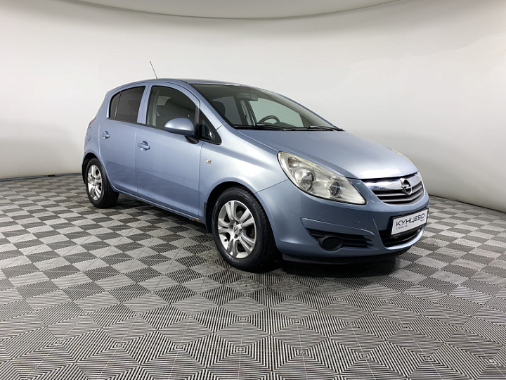 OPEL Corsa 1.4, 2008 года, Автоматическая, Светло-голубой