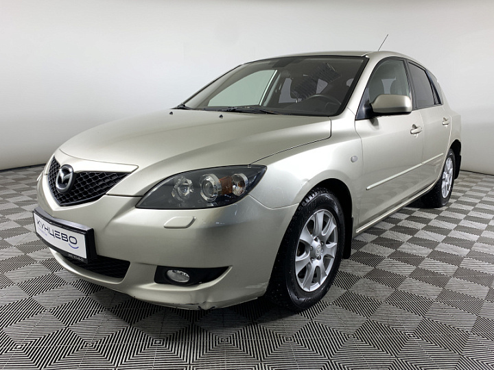 MAZDA 3 1.6, 2007 года, Автоматическая, Серо-Золотистый