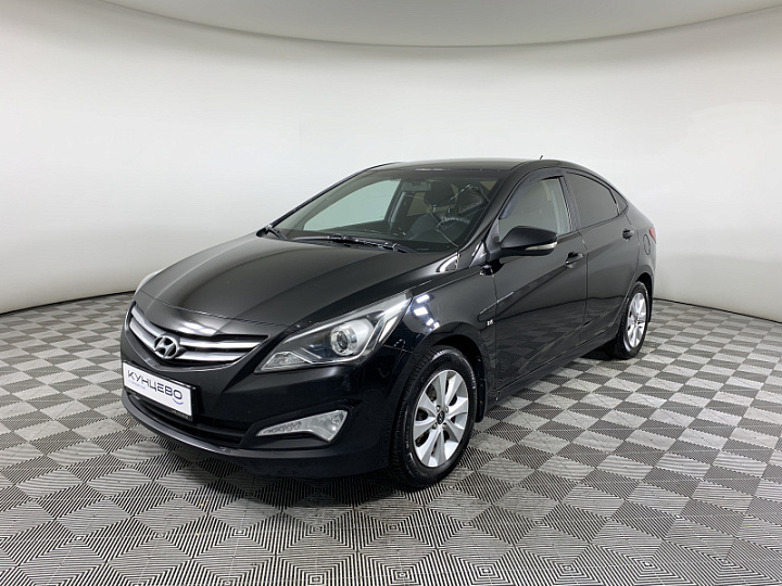 HYUNDAI Solaris 1.6, 2016 года, Автоматическая, ЧЕРНЫЙ