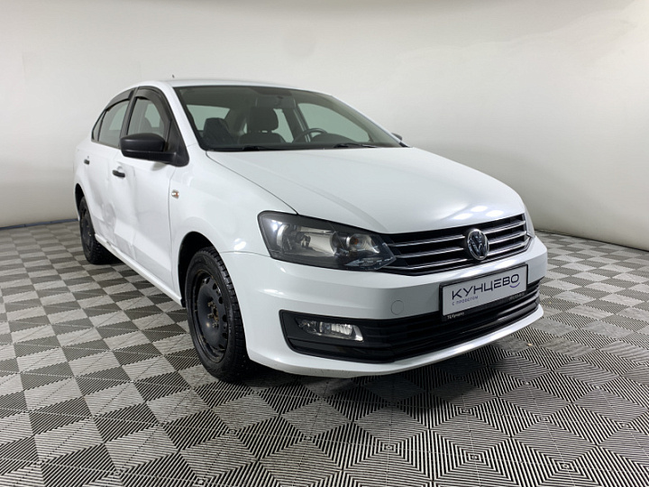 VOLKSWAGEN Polo 1.6, 2019 года, Автоматическая, БЕЛЫЙ