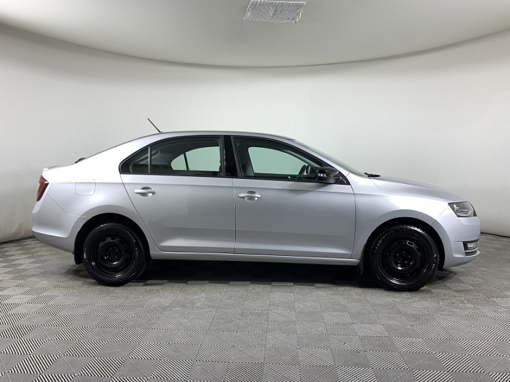 SKODA Rapid 1.4, 2018 года, Робот, Серебристый