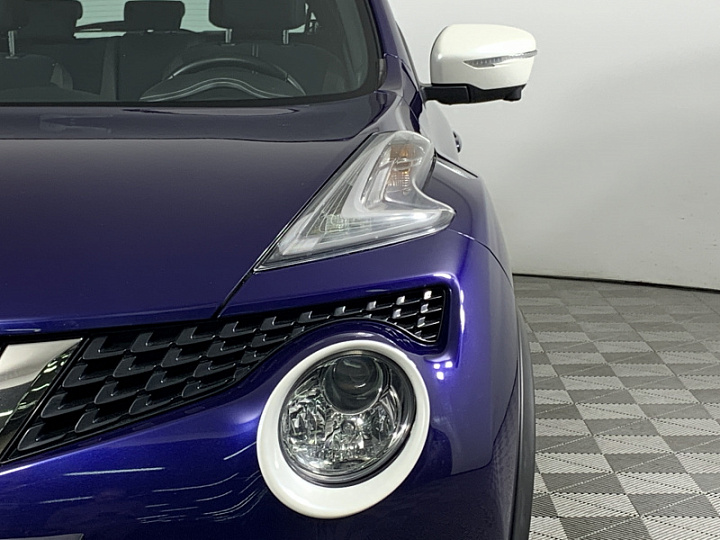 NISSAN Juke 1.6, 2017 года, Вариатор, СИНИЙ