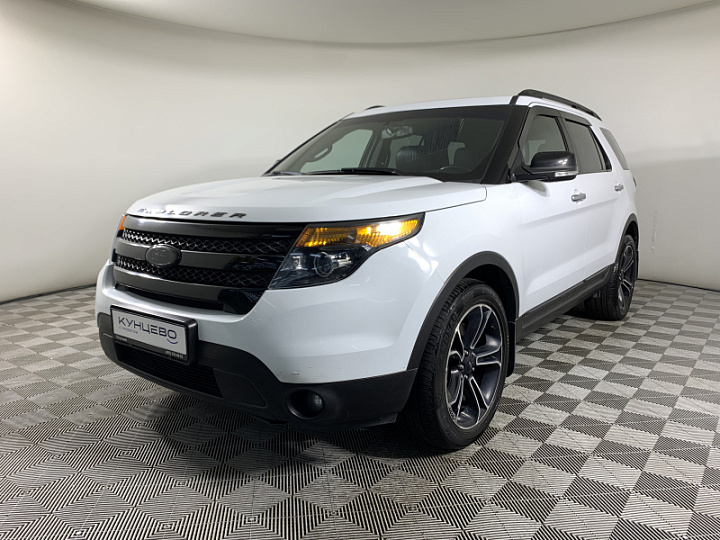 FORD Explorer 3.5, 2015 года, Автоматическая, БЕЛЫЙ