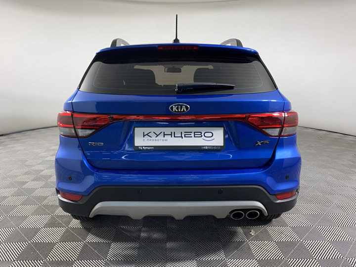 KIA Rio 1.4, 2020 года, Автоматическая, СИНИЙ