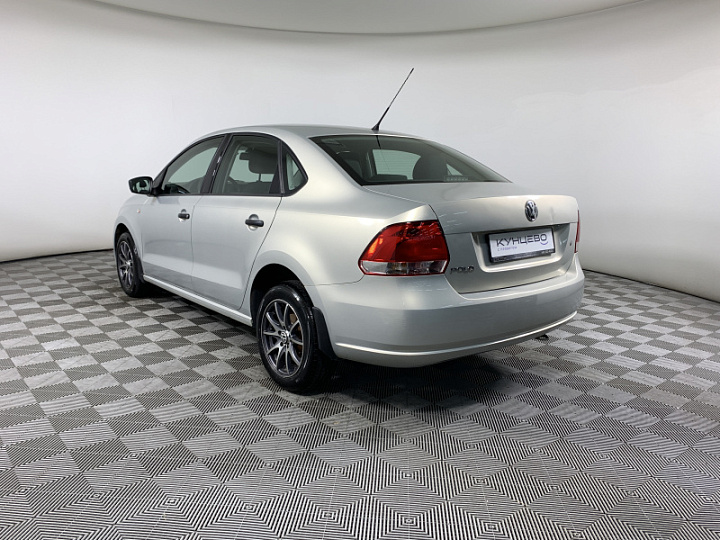 VOLKSWAGEN Polo 1.6, 2012 года, Механика, Серебристо-желтый