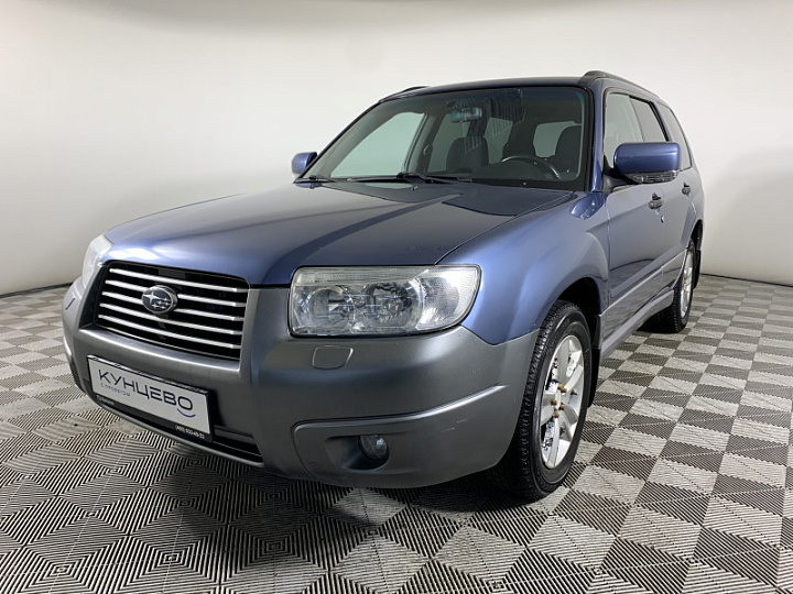 SUBARU Forester 2, 2007 года, Механика, СИНИЙ