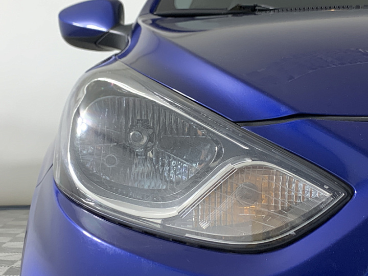 HYUNDAI Solaris 1.4, 2012 года, Автоматическая, ТЕМНО-СИНИЙ