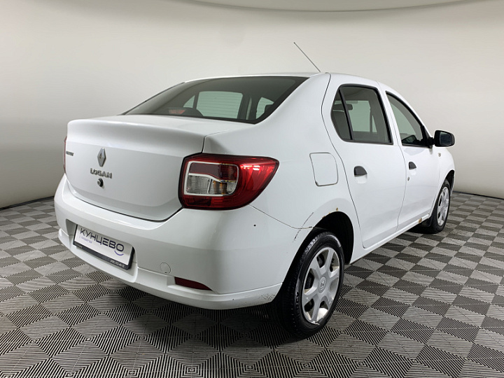 RENAULT Logan 1.6, 2015 года, Механика, БЕЛЫЙ