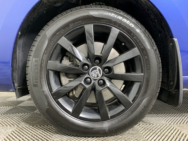 SKODA Rapid 1.6, 2022 года, Автоматическая, СИНИЙ