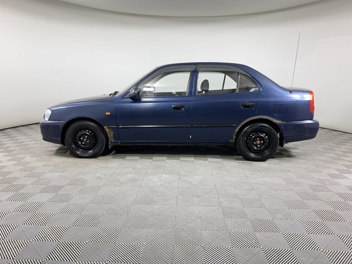 HYUNDAI Accent 1.5, 2006 года, Механика, СИНИЙ