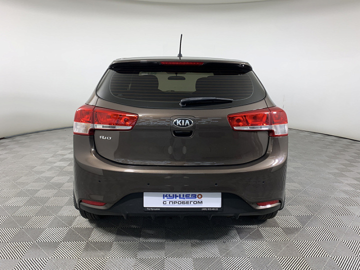 KIA Rio 1.6, 2016 года, Механика, КОРИЧНЕВЫЙ