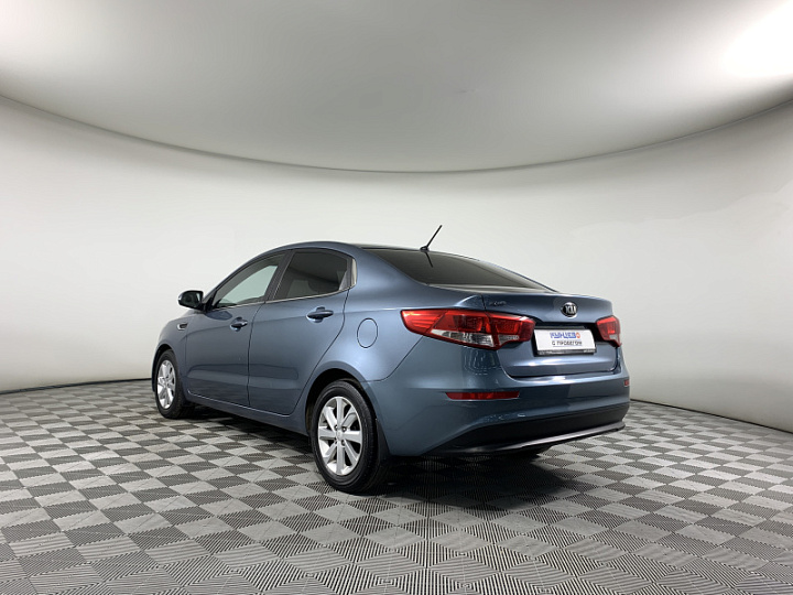 KIA Rio 1.6, 2015 года, Автоматическая, ГОЛУБОЙ