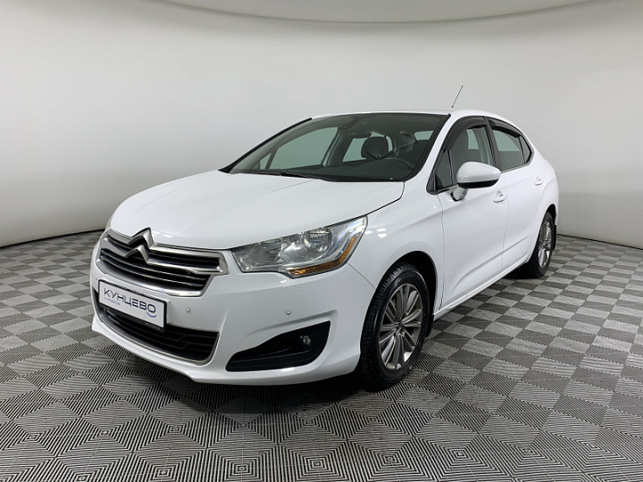 CITROEN C4 1.6, 2016 года, Автоматическая, БЕЛЫЙ