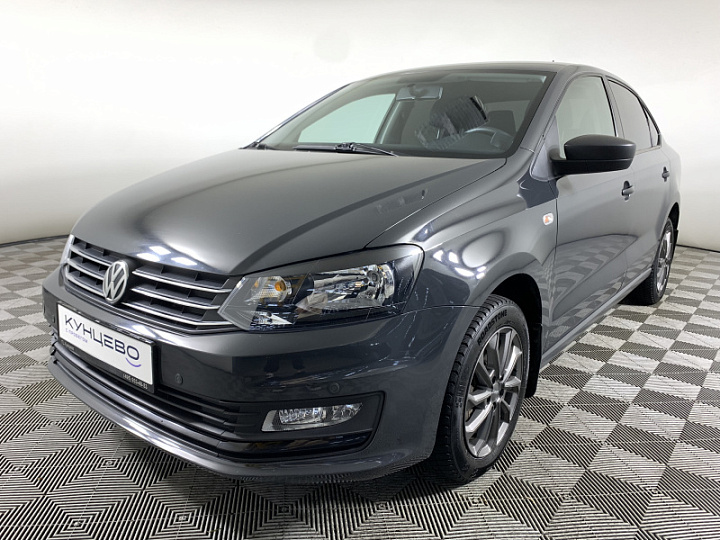 Volkswagen Polo 1.6, 2016 года, Автоматическая, Светло серый