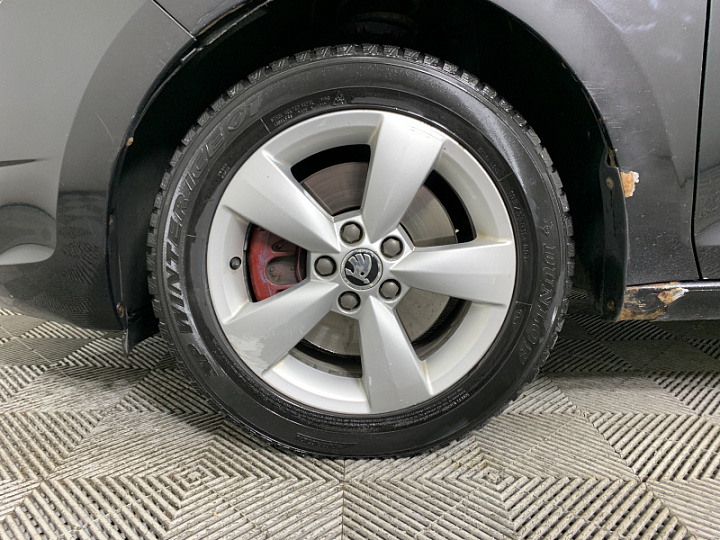 SKODA Rapid 1.6, 2014 года, Автоматическая, ЧЕРНЫЙ