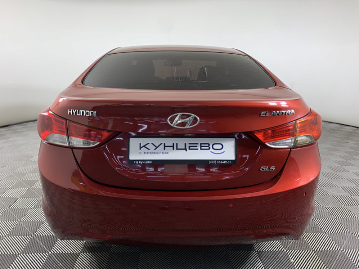 HYUNDAI Elantra 1.8, 2013 года, Автоматическая, КРАСНЫЙ