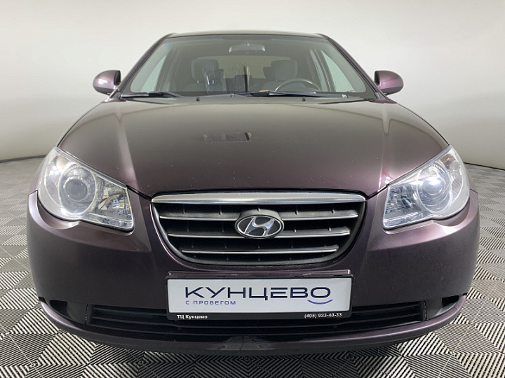 HYUNDAI Elantra 1.6, 2008 года, Механика, Вишневый