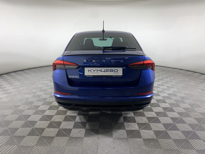 Skoda Rapid 1.4, 2020 года, Робот, Синий
