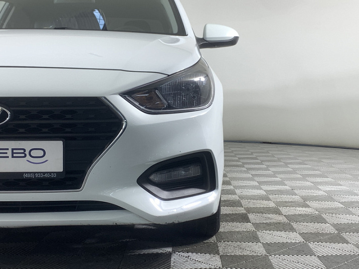 Hyundai Solaris 1.6, 2017 года, Автоматическая, Белый