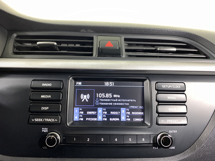 KIA Rio 1.4, 2018 года, Автоматическая, БЕЛЫЙ