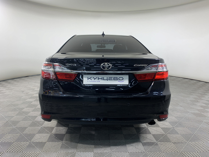 TOYOTA Camry 2.5, 2016 года, Автоматическая, Черный металлик