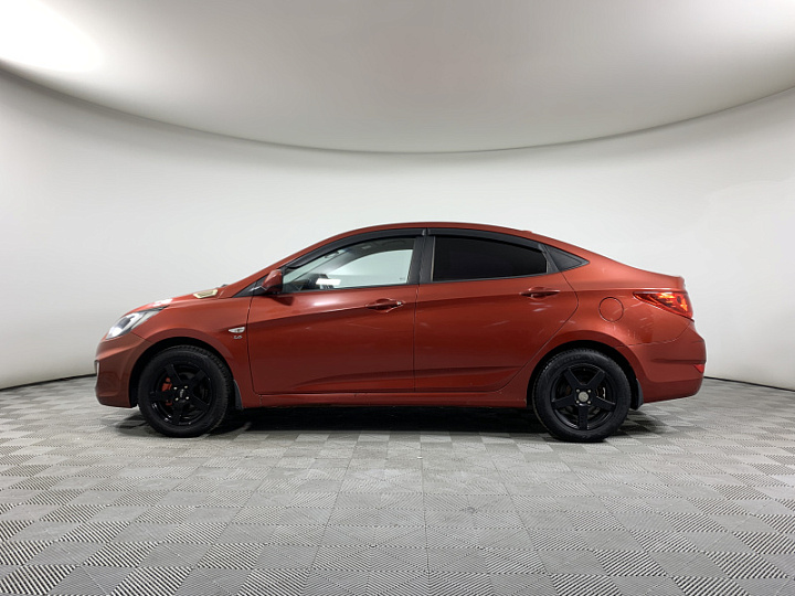 HYUNDAI Solaris 1.6, 2011 года, Механика, Красный гранат