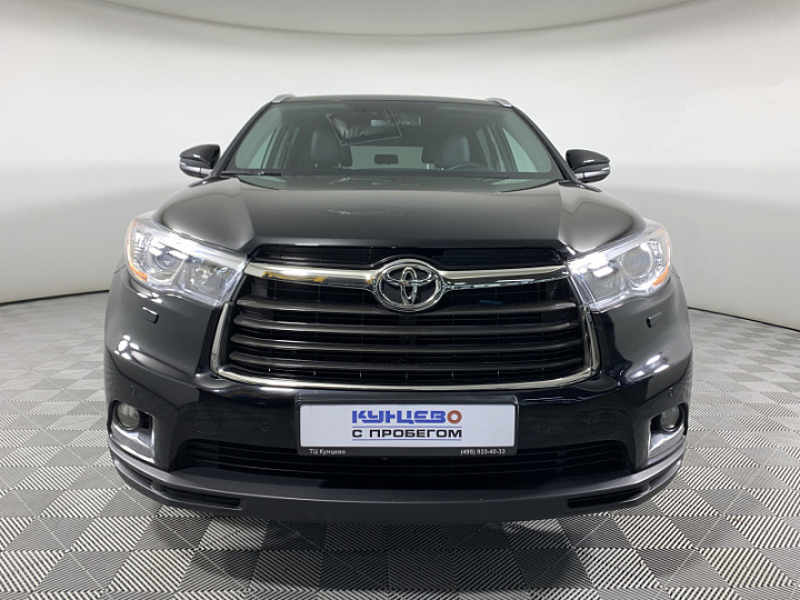 TOYOTA Highlander 3.5, 2014 года, Автоматическая, ЧЕРНЫЙ