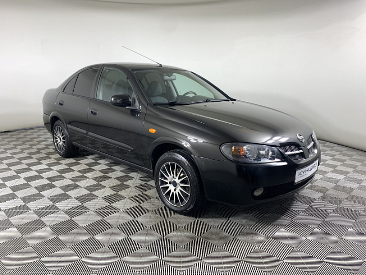 Nissan Almera 1.5, 2005 года, Механика, Черный