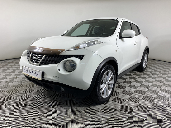 NISSAN Juke 1.6, 2012 года, Вариатор, БЕЛЫЙ