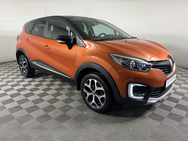 Renault Kaptur 1.6, 2016 года, Вариатор, Оранжевый