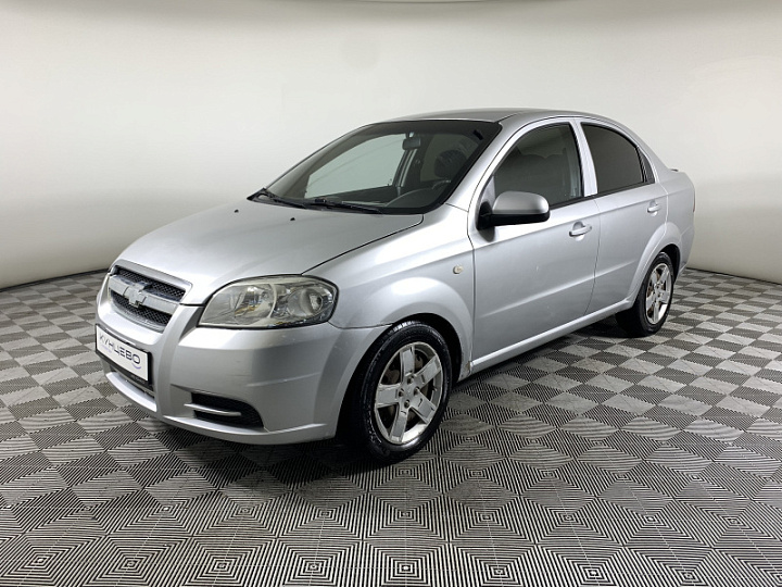 Chevrolet Aveo 1.2, 2009 года, Механика, Серебристый